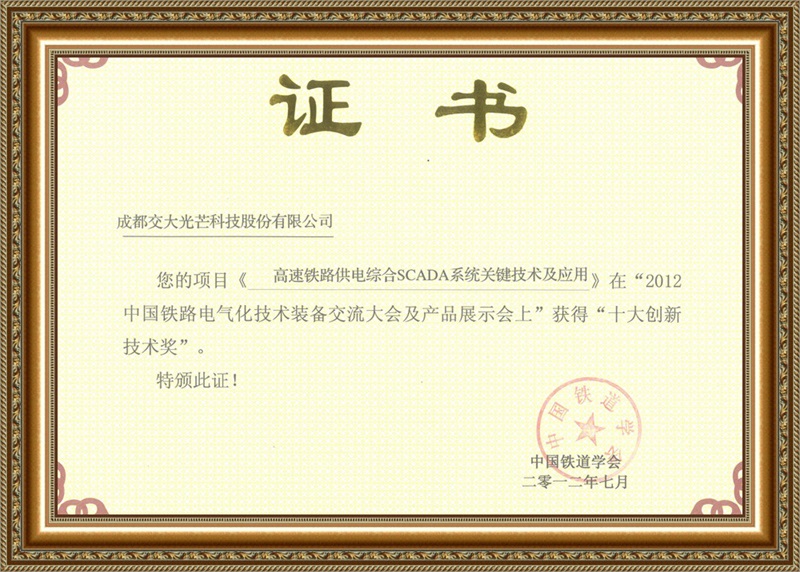 十大创新技术奖